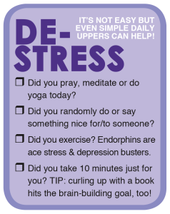 De-Stress Checklist
